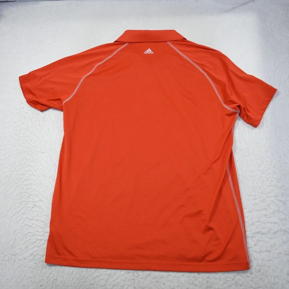 Adidas Golf Polo AdiZero Red‎ Performance Wicking Short Sleeve Mens Size XL